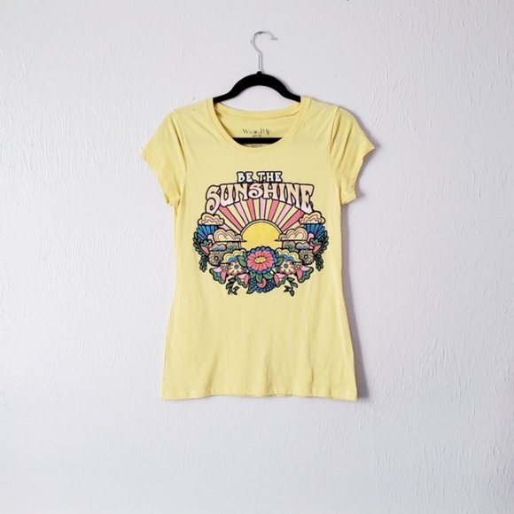 Wound Up Tops - Be the sunshine retro tee